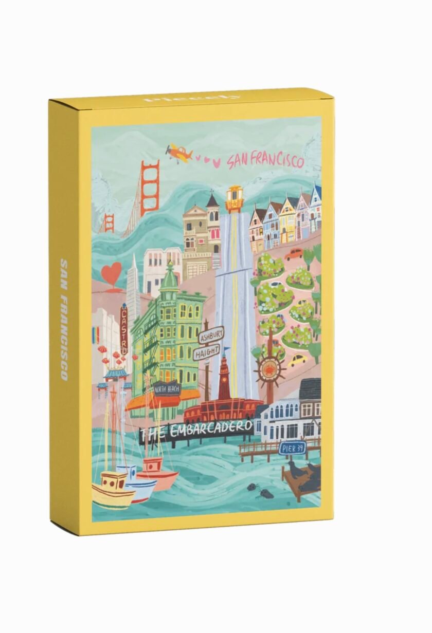Piecely San Francisco Mini Puzzle, 99 Pieces