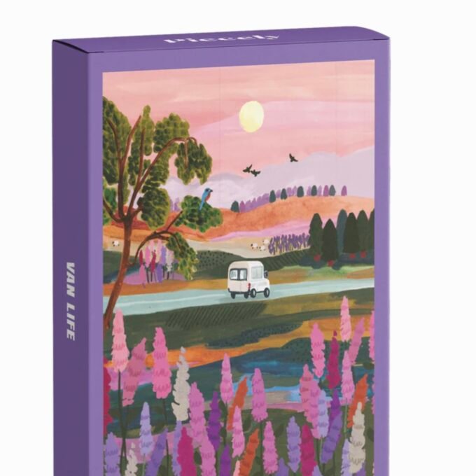 Piecely Van Life Mini Puzzle, 99 Pieces