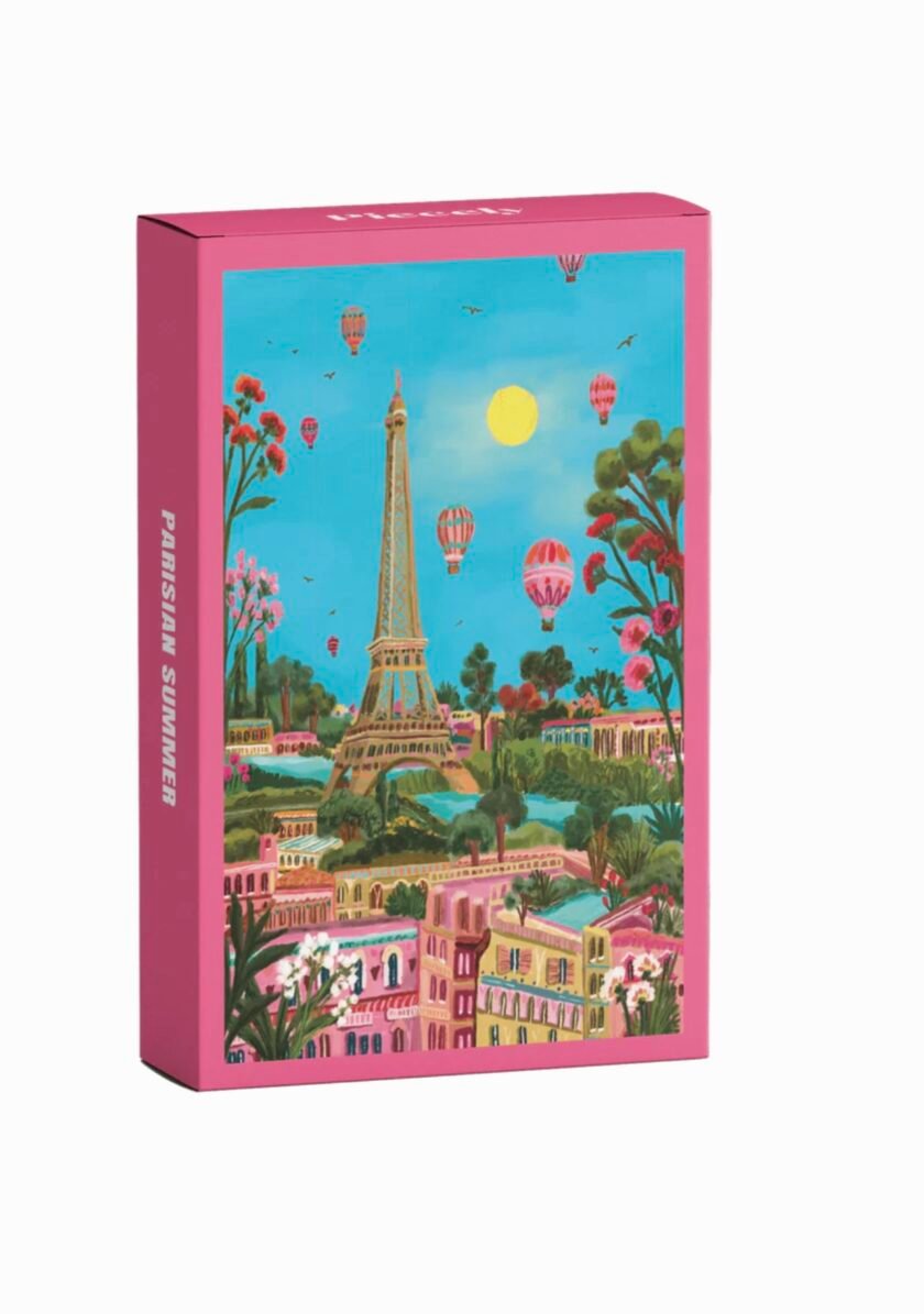 Piecely Parisian Summer Mini Puzzle, 99 Pieces