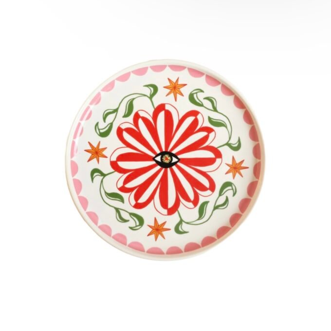 Serving Plate Flower