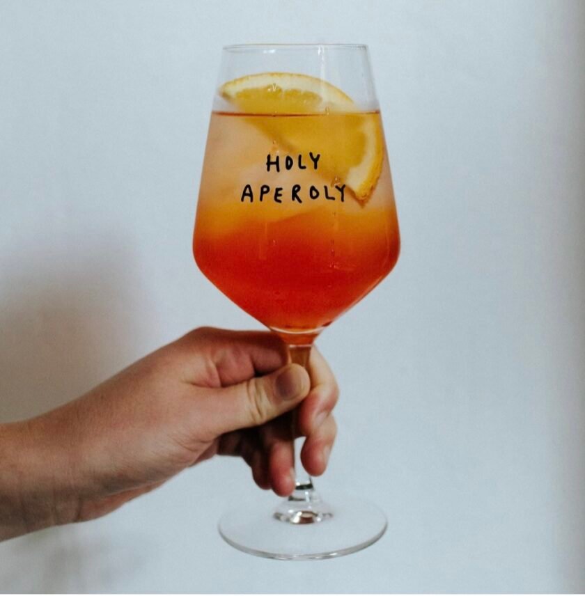 "Holy Aperoly" Glas by Johanna Schwarzer × selekkt - Image 4