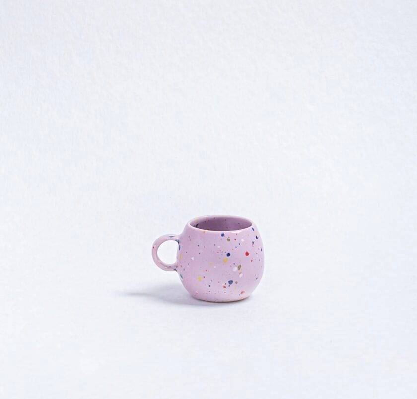 Espresso Lilac Coffee Mug 90ml l Egg Back Home