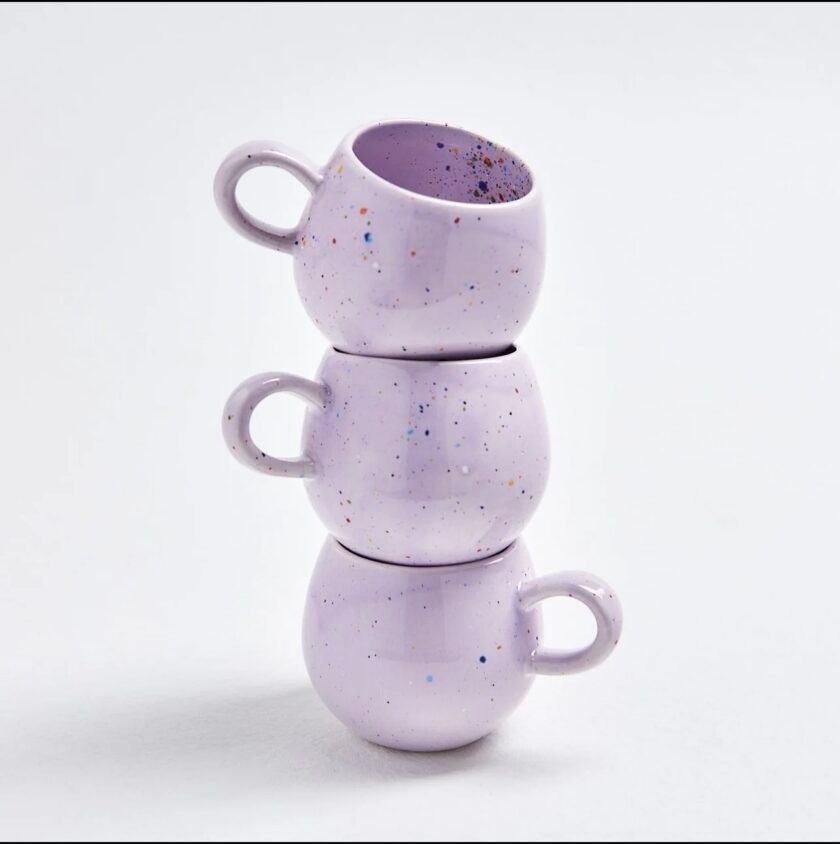 Espresso Lilac Coffee Mug 90ml l Egg Back Home - Image 2