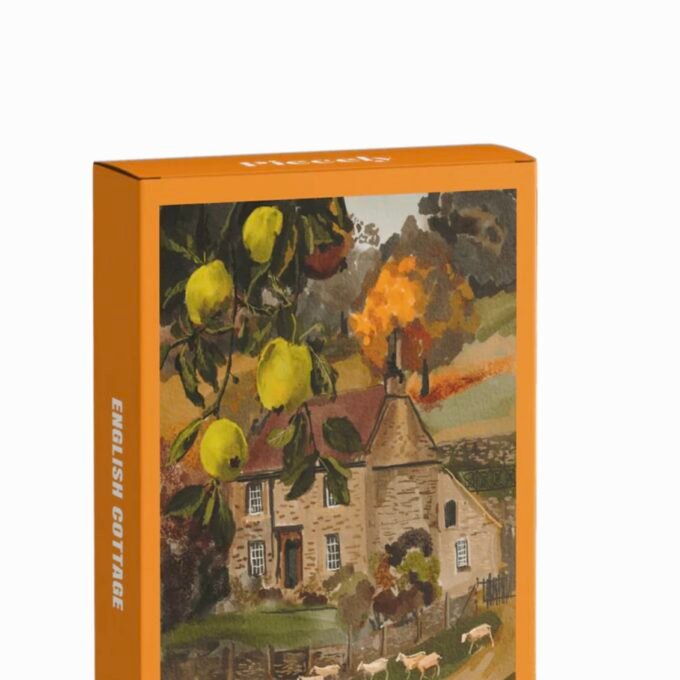 Piecely English Cottage Mini Puzzle, 99 Pieces