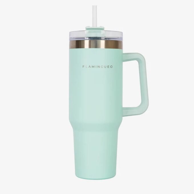 Mint stainless steel thermo bottle 1.18L