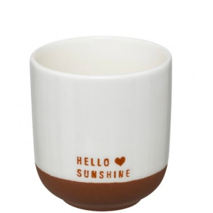 Φλιτζάνι espresso "HELLO" 10cl/5,8x6,5 cm