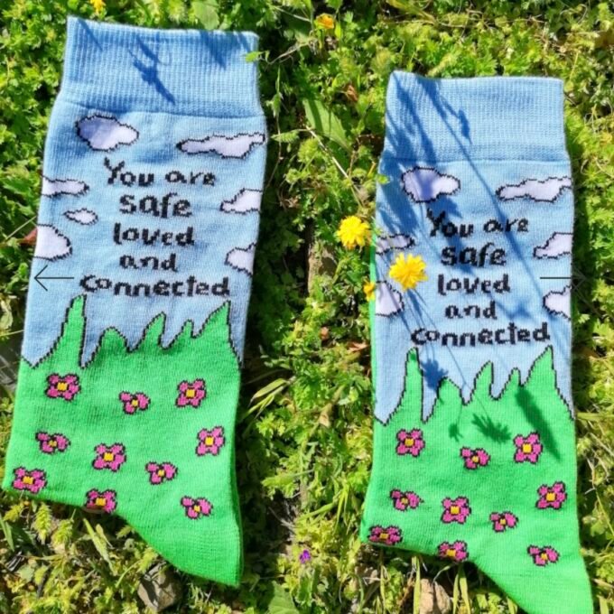 Safe and Loved Socks