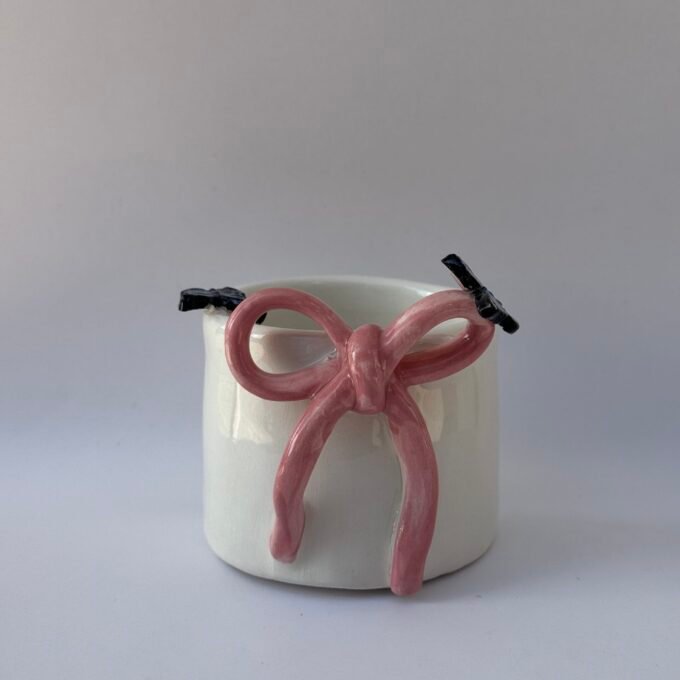 Bow Ceramic Cup