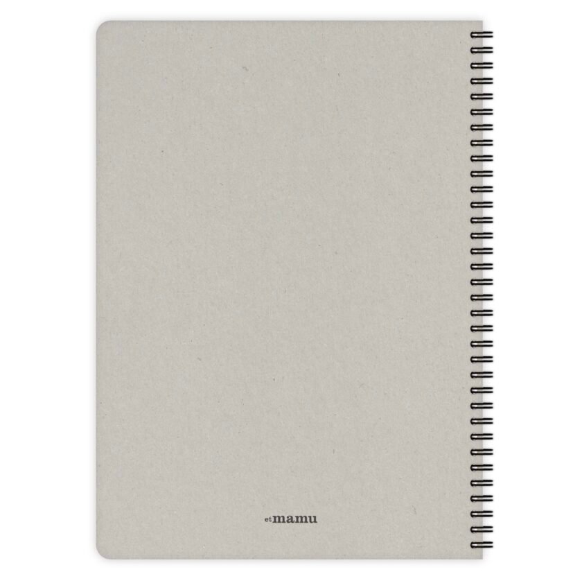 Notepad Boho Floral Pattern A4 - Image 3