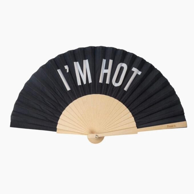 “I'm Hot” Black Fan
