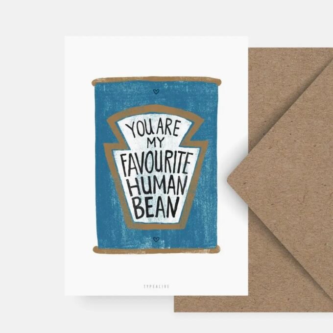 Postcard / Human Bean
