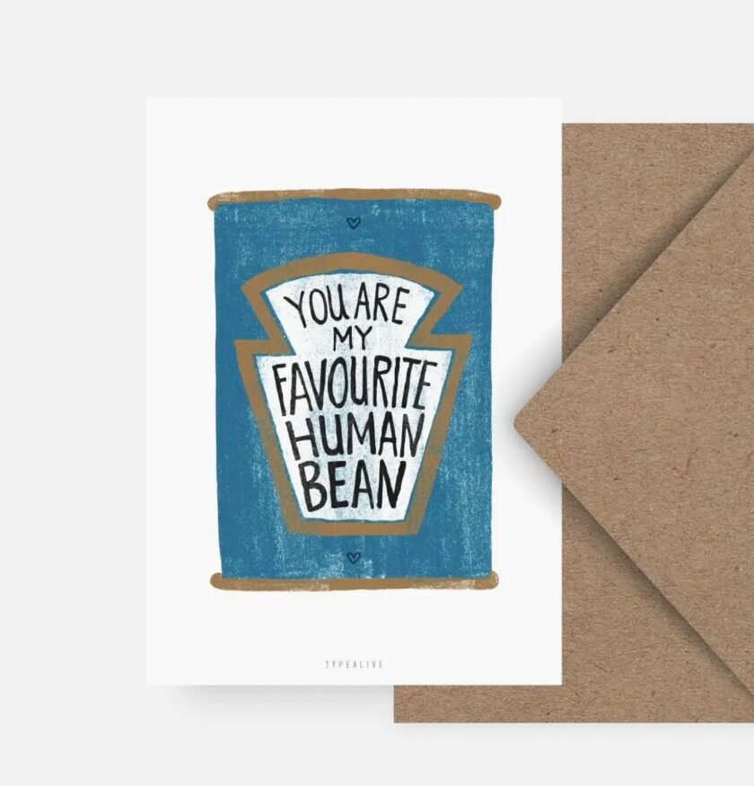 Postcard / Human Bean