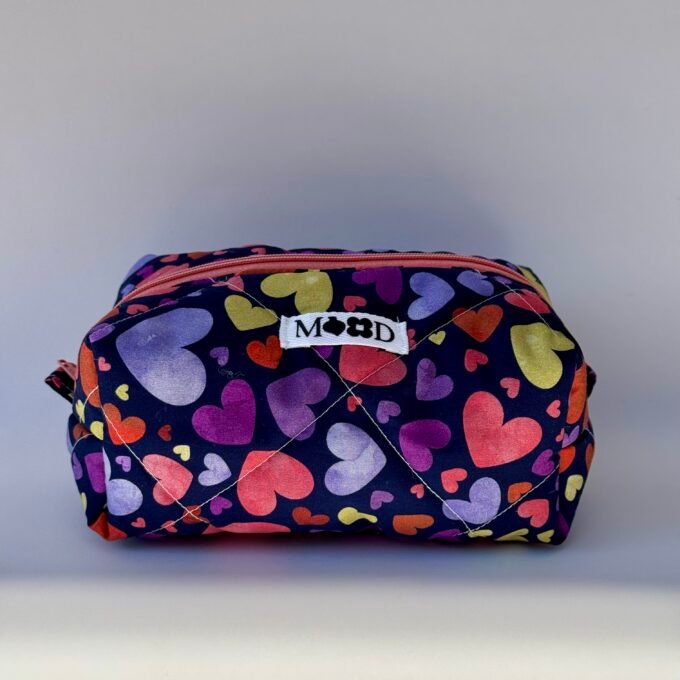 Colorful Hearts Mood - Beauty Bag