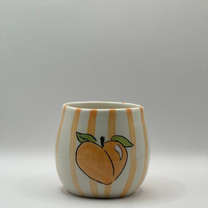 Peach Ceramic Mug