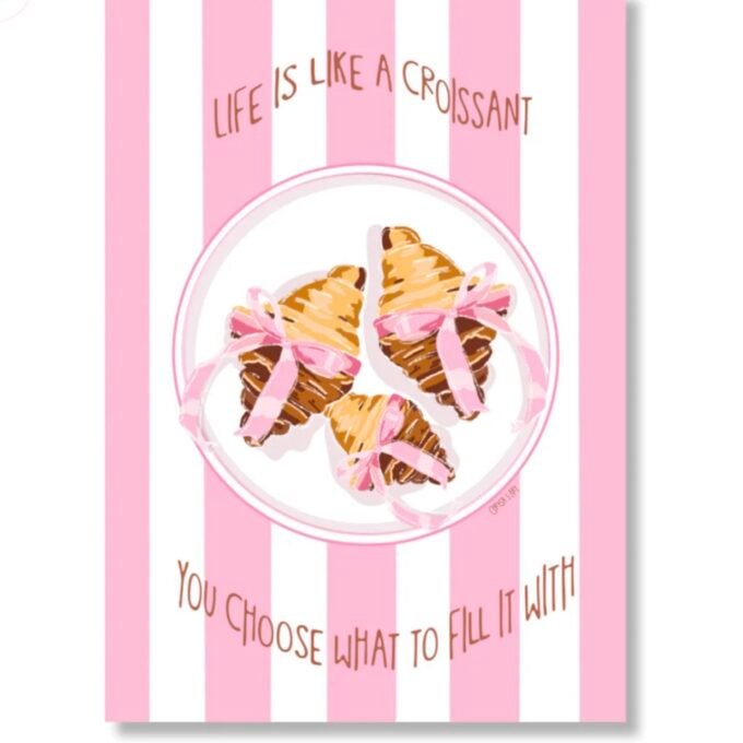 "Croissants" Poster