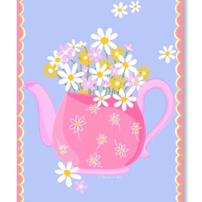 "Tea Pot" Poster