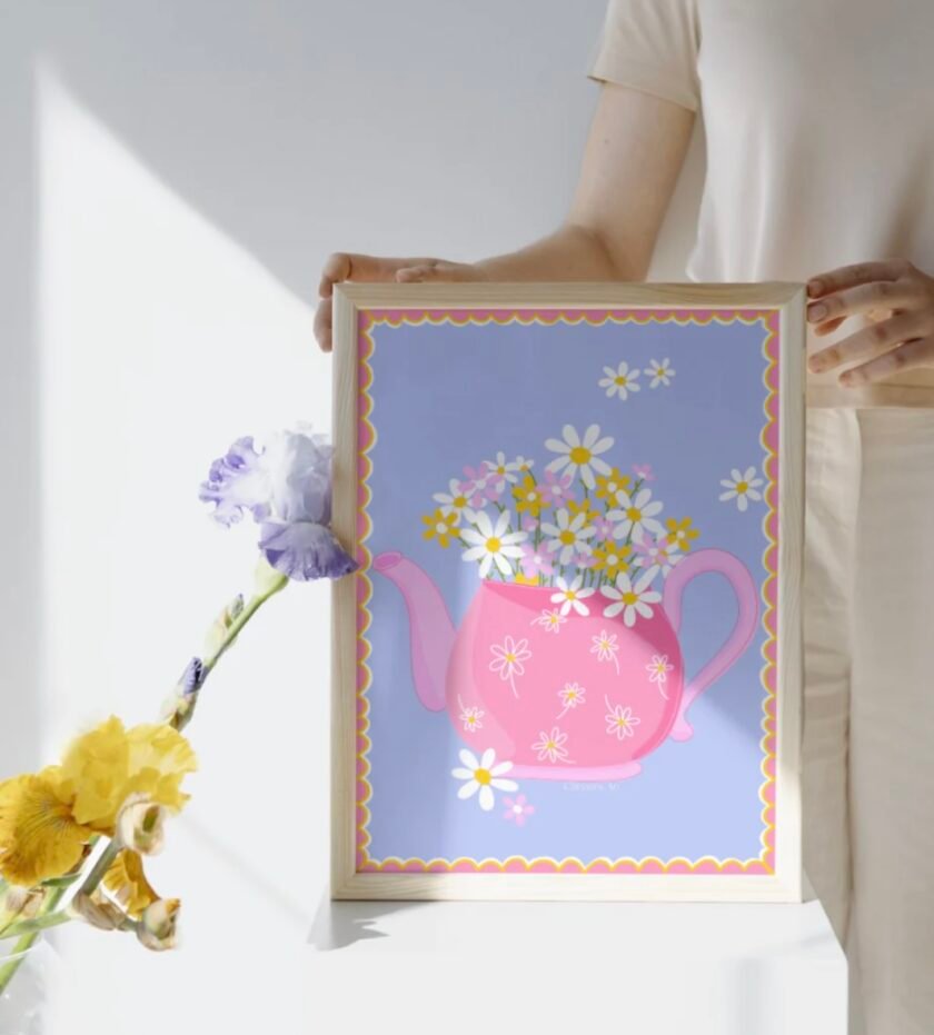 "Tea Pot" Poster - Image 2