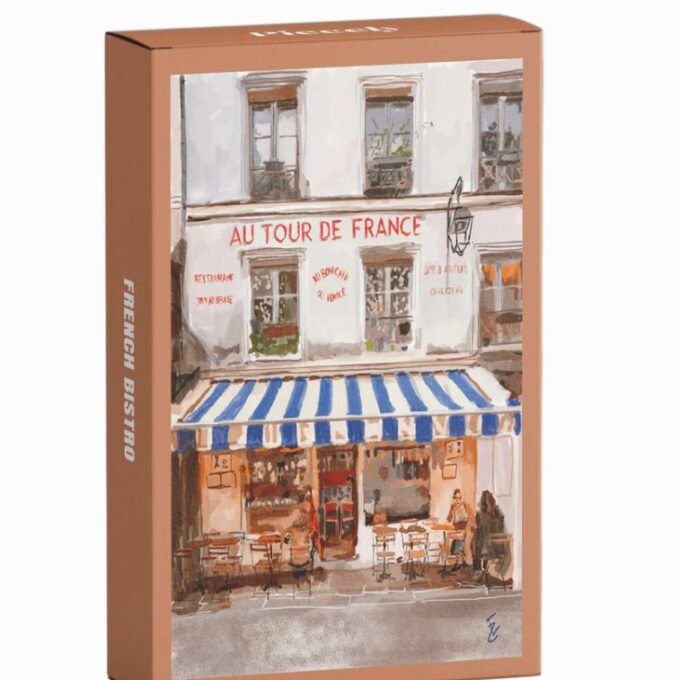 Piecely French Bistro Mini Puzzle, 99 Pieces