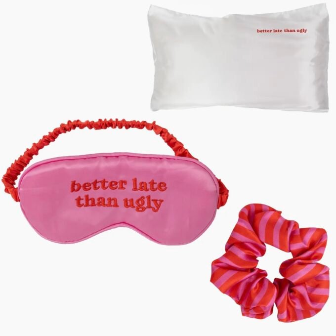 "Better Late Than Ugly" Sleep Kit