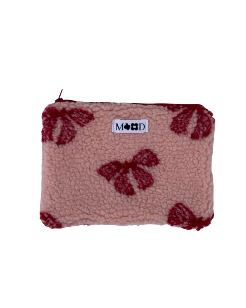 Pink Bow Mini Pouch