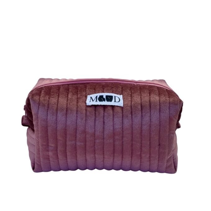 Rosé Velvet - Makeup Bag