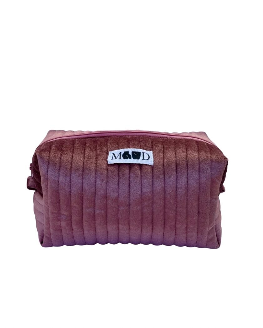 Rosé Velvet - Makeup Bag