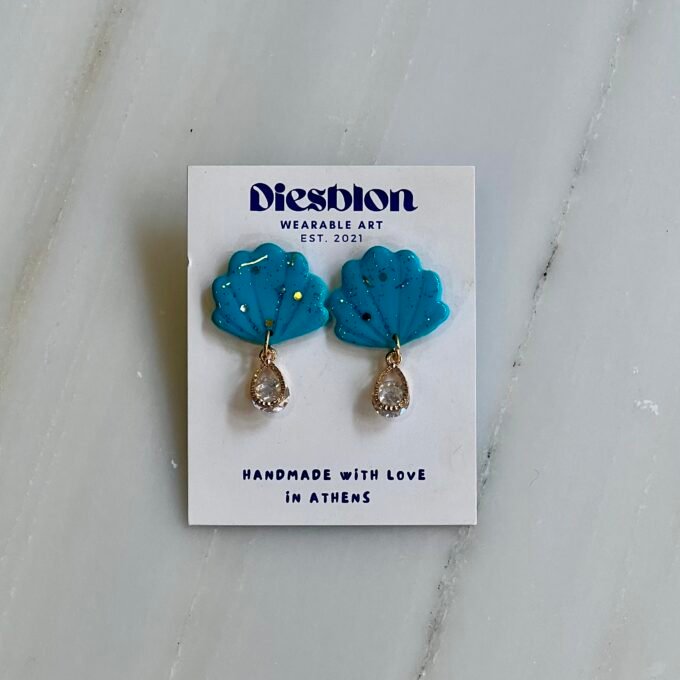 Sparkly Seashells Earrings