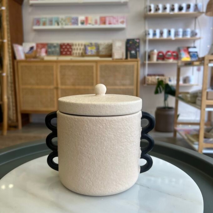 Storage Jar ( black )