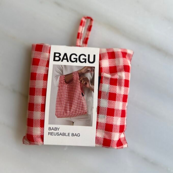 Baggu Baby Reusable Checkered Bag