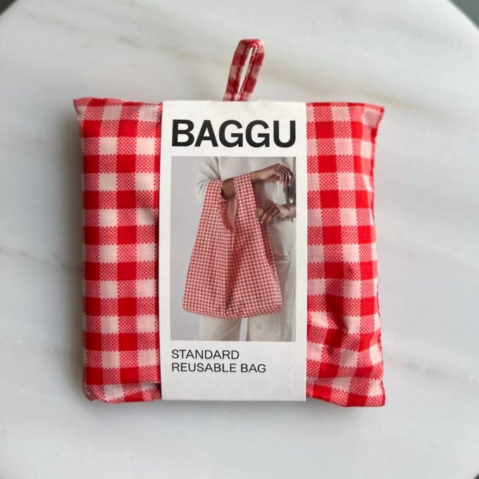 Baggu Standard Checkered Reusable Bag