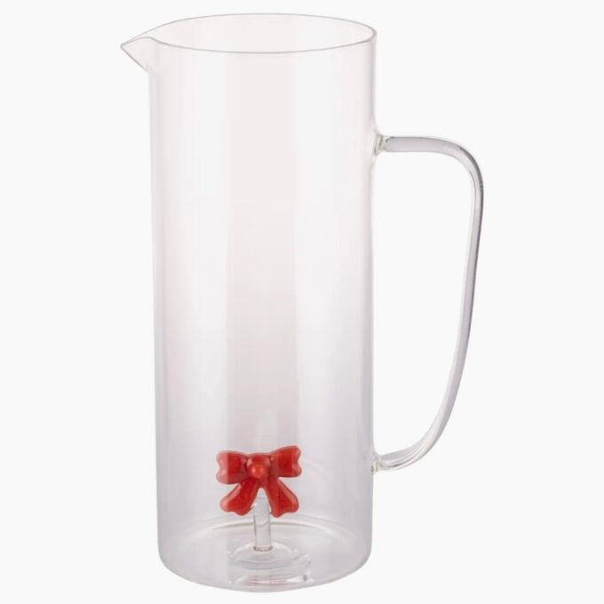 Xmas Borosilicate Jug Fiocco 1.2L