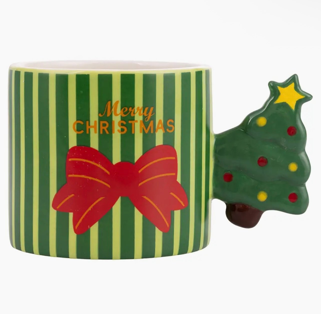 Xmas Mug Tree Handle Christmas 300ML