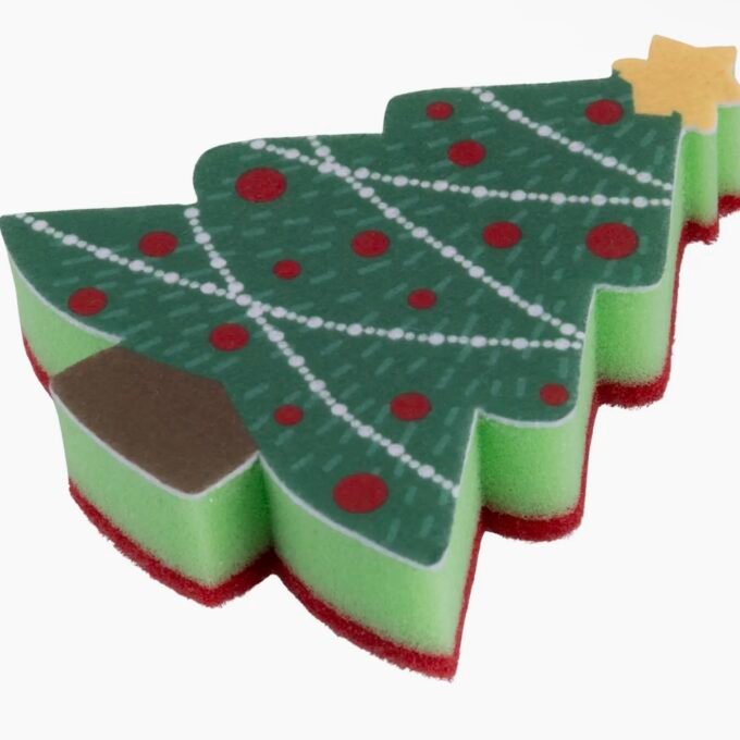 Xmas Kitchen Sponges