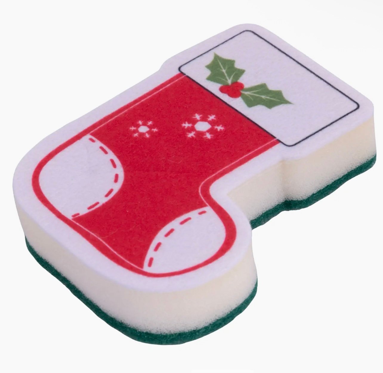 Xmas Kitchen Stocking Sponges
