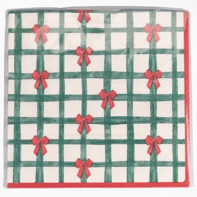 Xmas Fiocchi Set 30 Paper Napkins
