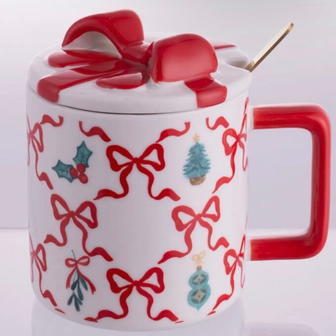 Xmas Fiocchi Mug 420 Ml Red 2