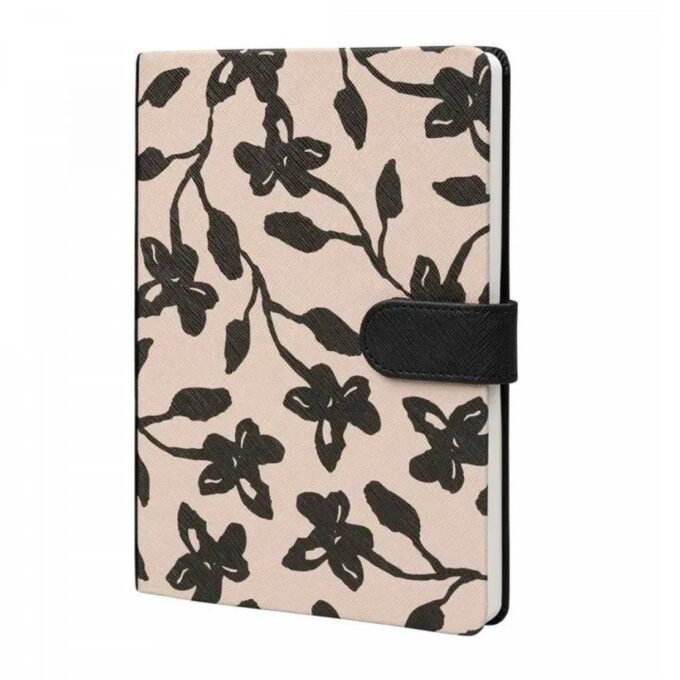 Premium Τετράδιο Α5 με κάλυμμα από Δερματίνη KOKONOTE LUXE Midnight Dahlia