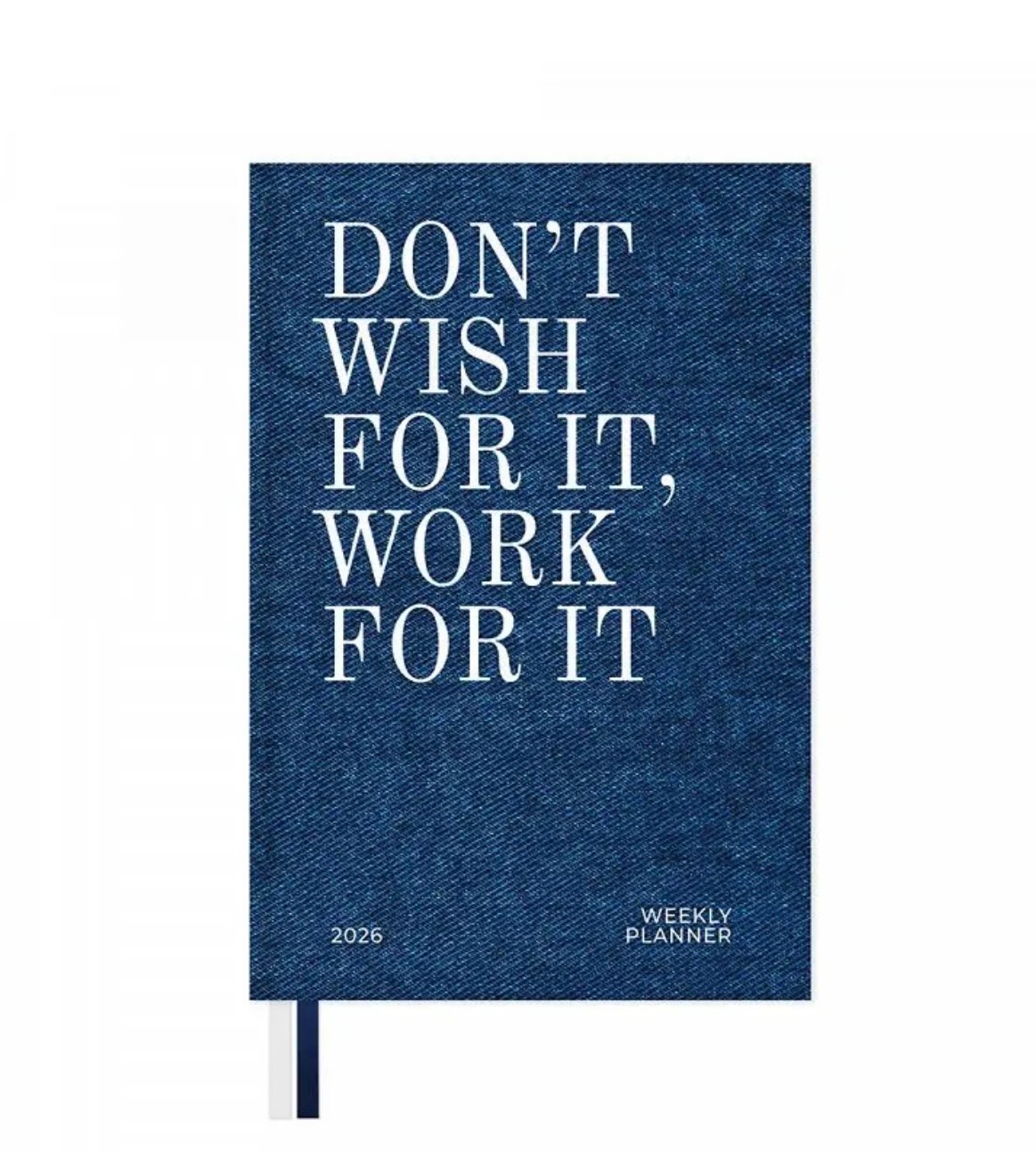 Premium Εβδομαδιαίο Ημερολόγιο 2026 Ετήσιο 13x19,5εκ CLASSY CASUAL DENIM by Kokonote