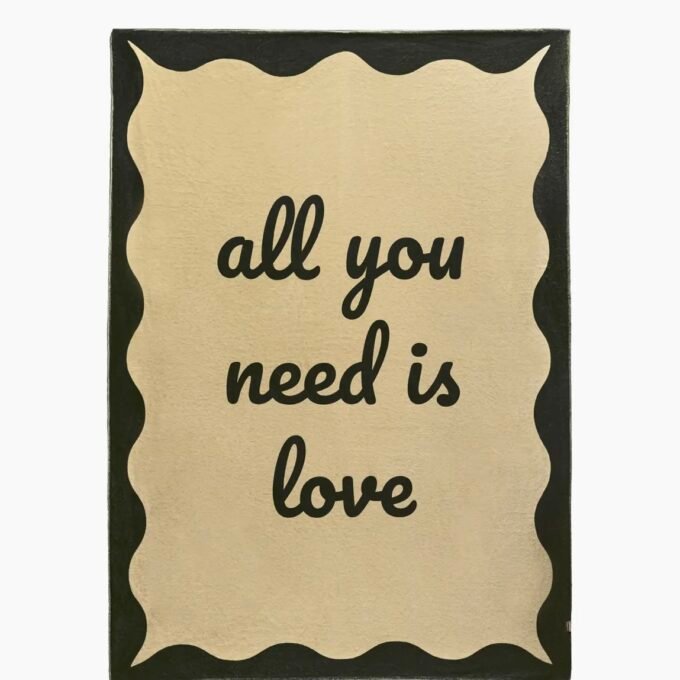 "All You Need Is Love" Blanket