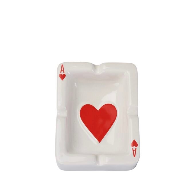 Heart Card Ashtray
