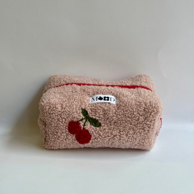Classic Cherry Blossom Makeup Bag