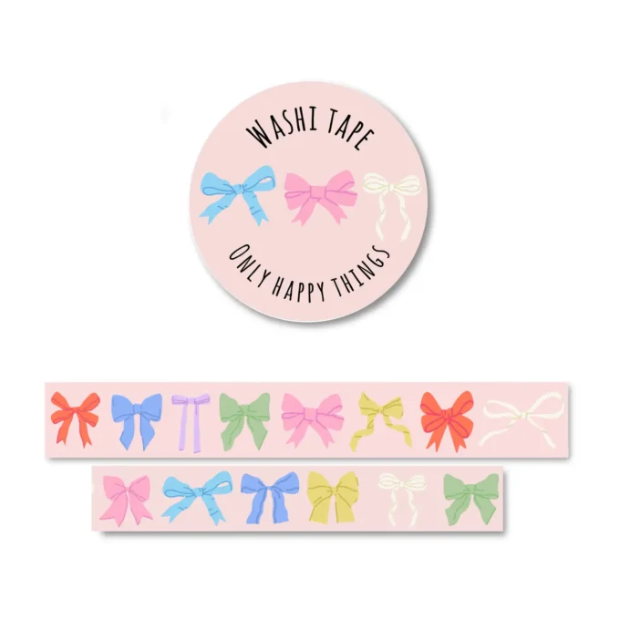 Washi Tape Bows