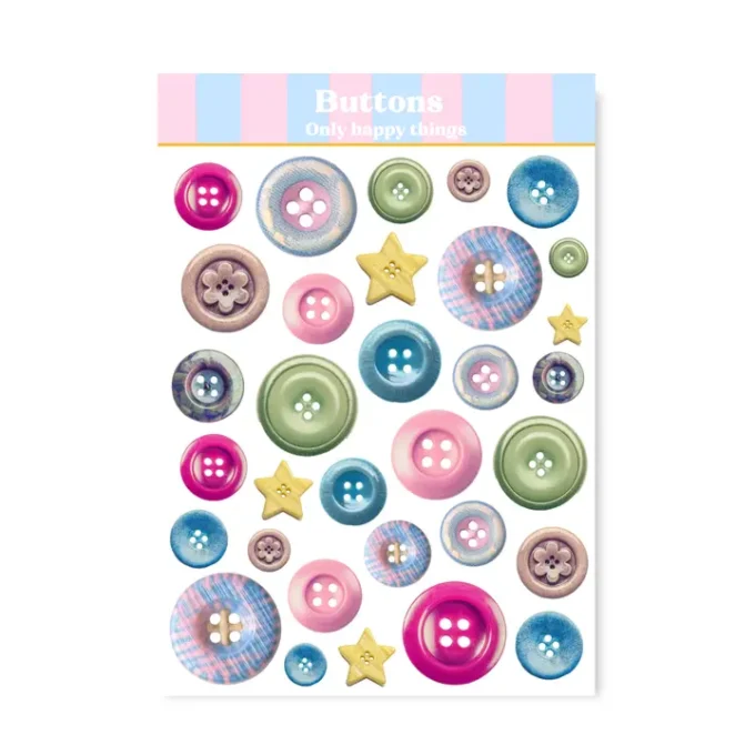 Stickersheet Buttons A6