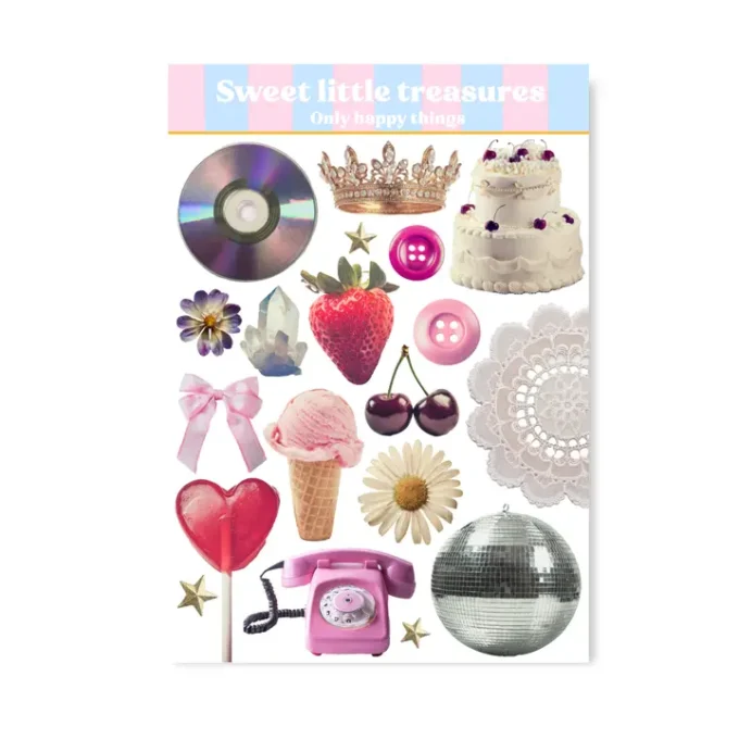 Stickersheet Sweet Little Treasures A6