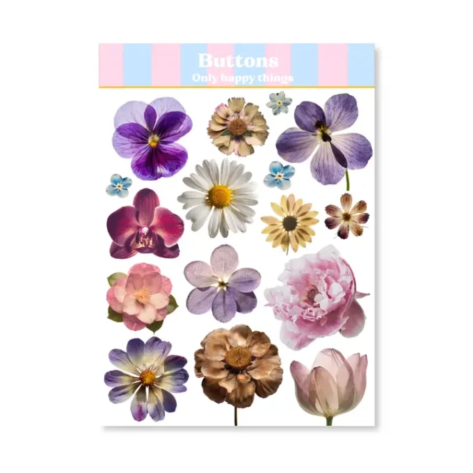Stickersheet Flowers A6