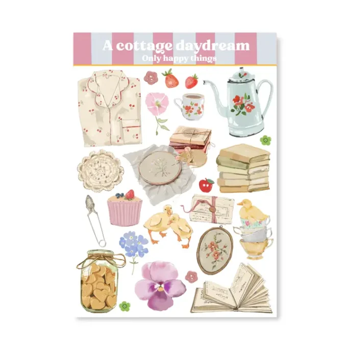 Stickersheet A Cottage Daydream A6