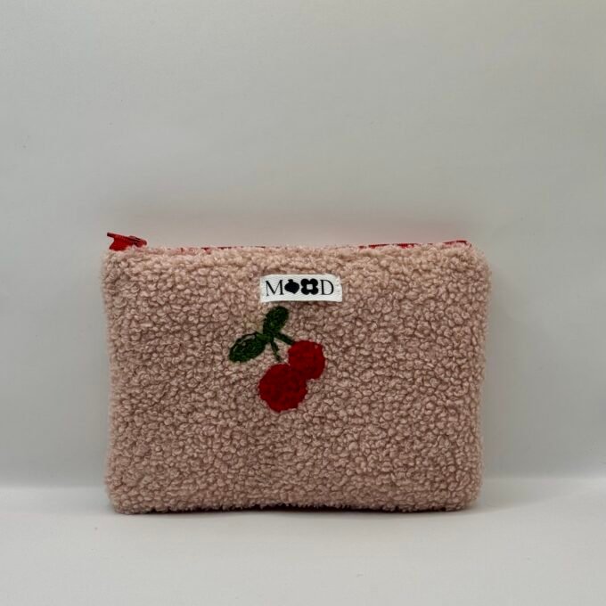 Mini Teddy Pouch Cherry Blossom