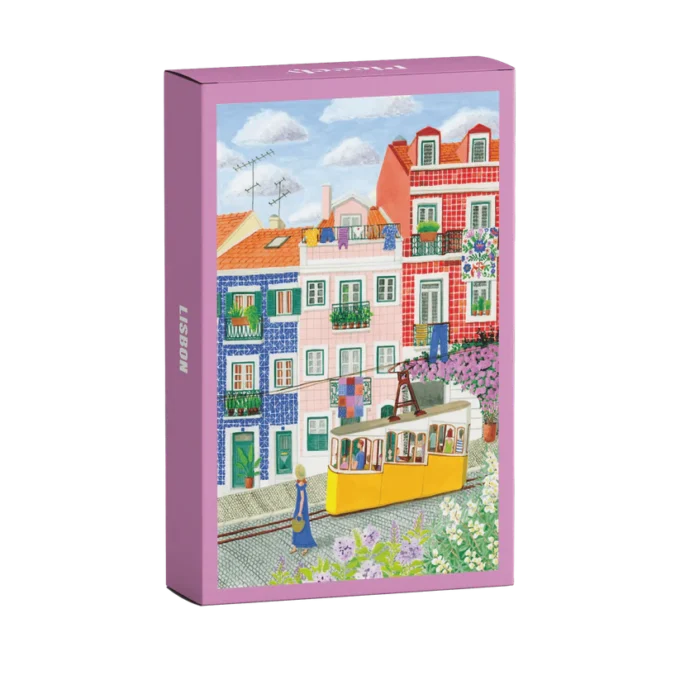 Piecely Lisbon Mini Puzzle, 99 Pieces