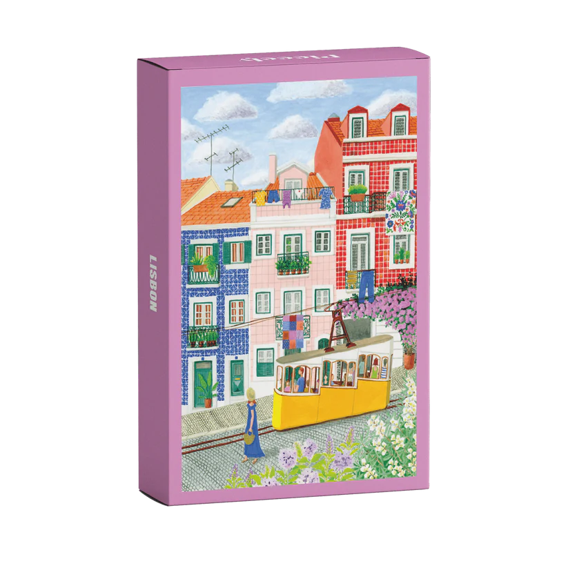 Piecely Lisbon Mini Puzzle, 99 Pieces