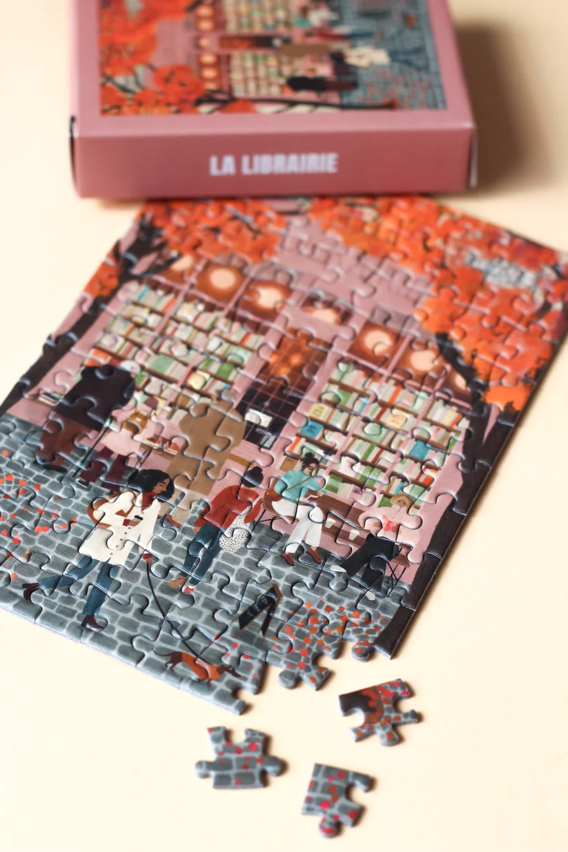 Piecely La Librairie Mini Puzzle, 99 Pieces - Image 3